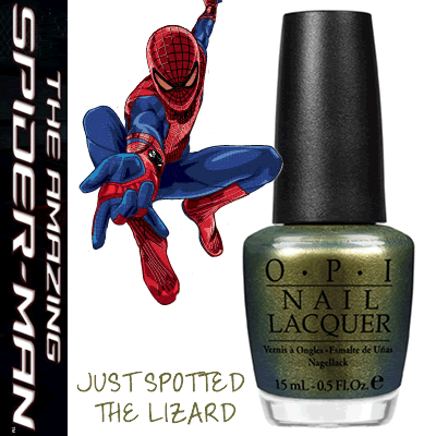 【OPI /オーピーアイ スパイダーマンコラボ】アメイジング・スパイダーマン　オーピーアイ　NL M36【2点までメール便OK!!】 【SBZcou1208】