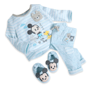 ショッピングミッキー Disney(ディズニー)Mickey Mouse Slipper Set for Babyミッキーマウスのパジャマ・スリッパセット 18-24M(日本サイズ18-24ヶ月 73.6cm-83.8cm)