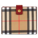 バーバリー ロンドン Burberry 財布 レディース 二つ折り財布 チェック柄 【送料無料】 ブランド バーバリー正規品販売店 直営アウトレット店より直輸入