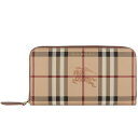 バーバリー ロンドン Burberry 財布 レディース 長財布 チェック柄 バーバリーチェック ラウンドファスナー 【送料無料】 ブランド バーバリー正規品販売店 直営アウトレット店より直輸入