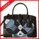 コーチ COACH バッグ レディース ハンドバック デニム パッチワーク コーチ専用保存袋付き 2Way 肩掛け・斜めがけ可能 かばん 鞄 【送料無料】 ブランド コーチ正規品販売店 直営アウトレット店より直輸入