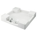 【ポイント10倍】テクノテック:給水栓付防水パン フォーセットパン 専用ガード無し ニューホワイト TPF640-CW2-GN