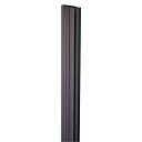 岡田装飾金物:間仕切MGベルト片開用枠 ブラック 90W40-BL