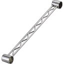 TRUSCO(トラスコ中山):TRUSCO スチール製メッシュラック用サイドバー L605 MSB-600S メッシュラック用サイドバー (1本) MSB600S 2565986