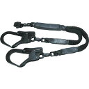 KH 2丁掛けじゃばら式駕王ランヤード剣フック自在環ペダルフック1500mm袋入 WLJTPGKMF 8199244