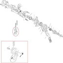 キトー LB015用部品 フックラッチ組(1個) L4BA01510712 3901441