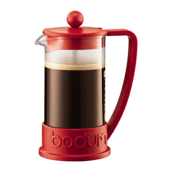 bodum(ボダム):BRAZIL フレンチプレスコーヒーメーカー 0.35L RED 10948-294