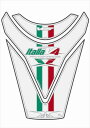 MOTOGRAFIX(モトグラフィックス):タンクパッド ホワイト APRILIA RSV4-R MT-TA013W