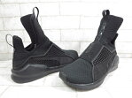 未使用 【フェンティ プーマ バイ リアーナ FENTY PUMA by Rihanna】 189193-01 TRAINER スニーカー (レディース) 黒 24cm ◇LZ1465◇