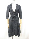 美品 【トゥービーシック TO BE CHIC】デニム風 スカート セットアップ (レディース) size42 インディゴ系 UC439-261-32 ■8LS0936■【中古】