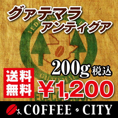 グァテマラ アンティグア【ラ・コムニダ農園】200g【コーヒー豆】【珈琲豆】【コーヒー】【高品質】【フルボディ】【ストレートコーヒー】【送料無料】ゆうパケット専用※日時指定できません