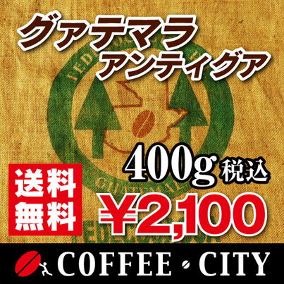 グァテマラ アンティグア【ラ・コムニダ農園】400g【コーヒー豆】【珈琲豆】【コーヒー】【高品質】【フルボディ】【ストレートコーヒー】【送料無料】ゆうパケット専用※日時指定できません