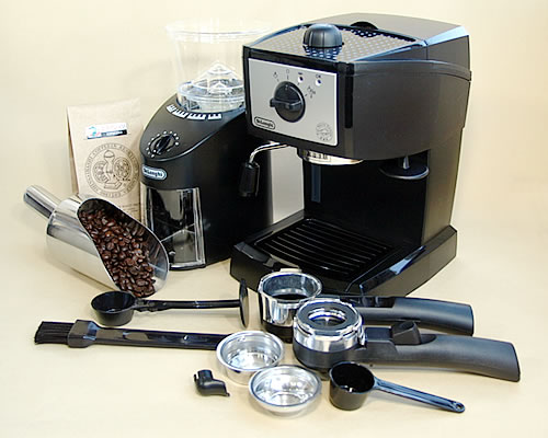 ＜エスプレッソ入門　デロンギ バリスタセット＞メーカー:DeLonghi