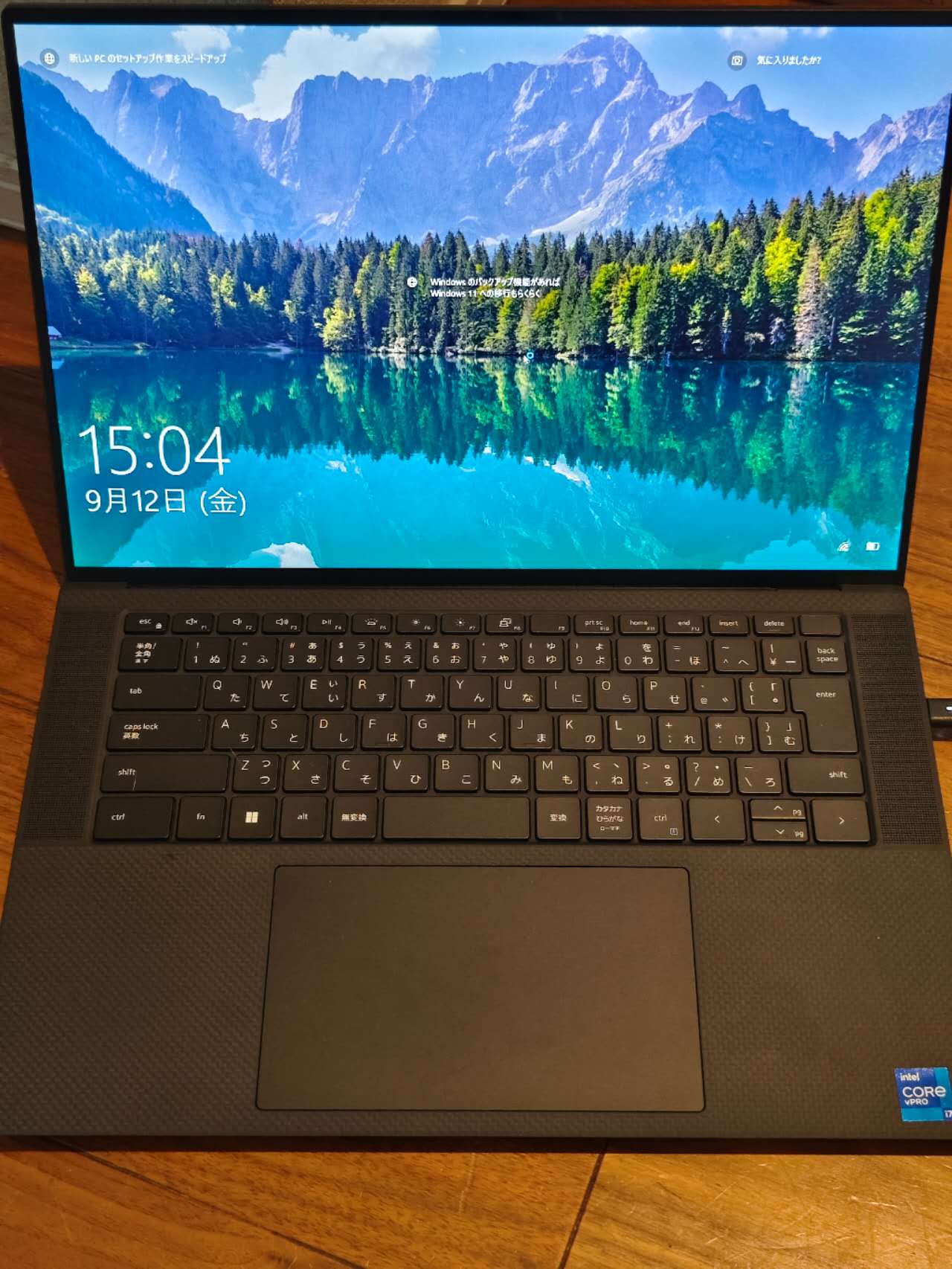 【使用時間少ない中古美品】DELL / ワークステーション / Precision 5560 Ci7-2.5G-11850H/32G/512G/NVIDIA RTX A2000/15.6インチ