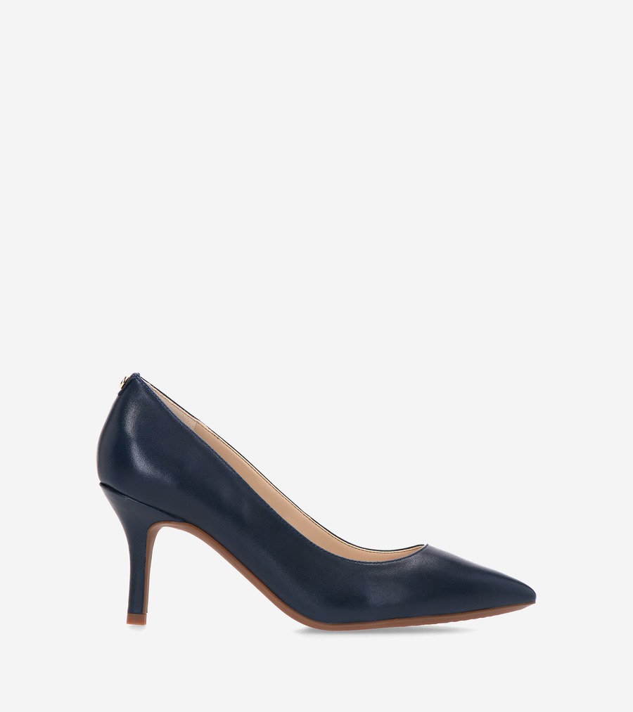 コールハーン Colehaan アウトレット ウィメンズ アウトレット シューズ パンプス & ウェッジ ザ ゴートゥー スティレット パンプ womens W17537 マリンブルー レザー