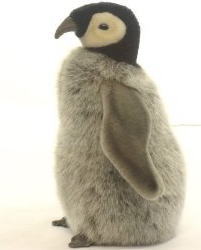 【HANSA】ぬいぐるみ赤ちゃん皇帝ペンギン24cm