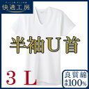 NEW!【半袖U首】メンズ快適工房(KH5016)3Lサイズ/グンゼ/GUNZE/グンゼメンズ/GUNZEメンズ/グンゼ男/メンズ下着/Tシャツメンズ/下着無地メンズ/グンゼ下着/下着白メンズ/メンズTシャツ/Tシャツメンズ/Tシャツ白/(00091)