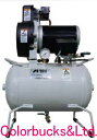【TFP02C-10C】(旧TFP02B-10C) アネスト岩田 オイルフリーエアーコンプレッサー 0.2kW(1/4馬力) COMGシリーズ タンクマウントタイプ 単相100V仕様 アネスト岩田キャンベル CAMPBELL