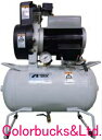 【TFP04C-10C】(旧TFP04B-10C) アネスト岩田 オイルフリーエアーコンプレッサー 0.4kW(1/2馬力) COMGシリーズ タンクマウントタイプ 単相100V仕様 アネスト岩田キャンベル CAMPBELL