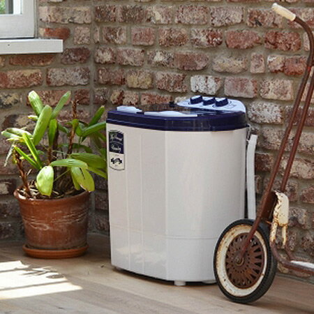 マイセカンドランドリー 二槽式洗濯機 3.6kg （ 送料無料 洗濯機 小型 ミニ ランドリー 脱水...:colorfulbox:10013607