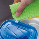 キッチンスポンジ お弁当箱スポンジ お弁当洗い隊 みぞが洗えるブラシ付き ( 洗浄用品 掃除用具 掃除用品 お弁当箱用 スポンジ ブラシ付き キッチン清掃 掃除 ) 【4500円以上送料無料】