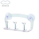 MARNA マーナ fioria フィオーリア スポンジホルダー ワイド ホワイト ( スポンジラック スポンジ置き 吸盤付き 吸盤タイプ タワシ置き スポンジ入れ たわしラック スポンジ収納 タワシ収納 シンク周り 水周り ペットボトル水切り )【4500円以上送料無料】