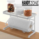 特価 キッチンペーパーホルダー キッチンペーパーポケット HANDY ZONE スチール製 ( 収納棚 キッチン収納 キッチンラック 収納ラック 調味料棚 整理棚 スパイス収納 シンク上 キッチンスタンド キッチン雑貨 スパイス収納 台所収納 )【4500円以上送料無料】