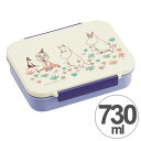お弁当箱 タイトウェア ムーミン お花畑 730ml キャラクター ( 保存容器 食洗機対応 仕切り付き 1段 弁当箱 ランチボックス レディース MOOMIN ) 【4500円以上送料無料】