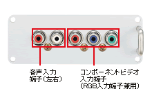 PANASONIC　コンポーネントビデオ端子ボード　TY-42TM6Z