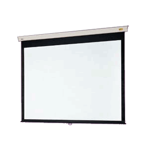 スプリング式スクリーン　オーエス　200インチホワイトマット(4：3)　LS-V200BWG