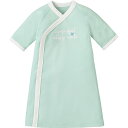 【20%OFF】ラップドレス(メッセージモチーフ) 《コンビミニ》 ギフト 出産祝い ベビー 子供 Combi mini 新生児服 ワンピース 50 55 女の子 秋冬 男の子 長袖