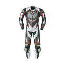 【あす楽】HRS902【ホワイト/グロウオレンジ】【LRサイズ】レーシングプロALTIS d3oレザースーツ ヒョウドウ【長期在庫品】【汚れ有り】【返品・交換不可】