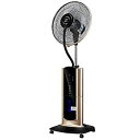 【中古】DD-空気冷却器 ウォーターミストファン 加湿霧化 扇風機 ミュート リモコン スプレー 着陸 クールダウン -冷蔵庫