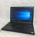 【中古】ノートパソコン 中古良品 15.6インチ 富士通 A573/GX 第3世代 Core i3 2GB 320GB DVD-ROM テンキー 無線 Windows10 Office2013