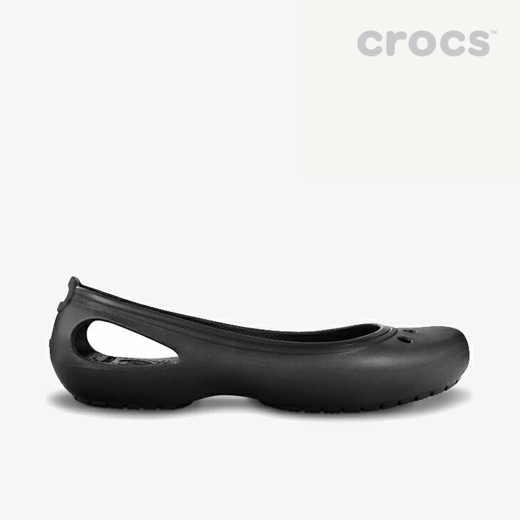 ▲-40%▼ クロックス《レディース》カディ フラット/ブラック ブラック/ CROCS/W Kadee Flat/Black Black #