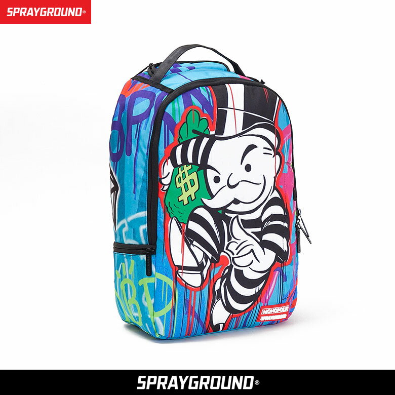 SPRAY GROUND スプレイグラウンド MONOPOLY PAINT DRIPS モ…...:commonsense:10000299