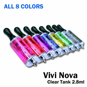 VIVI NOVA CLEAR TANK 2.8mlカラフルなラインナップのアトマイザー!!