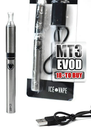 ICE VAPE / MT3 900mAh / SILVERアメリカで大流行中のリキッド式電子タバコ!!