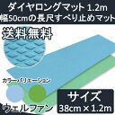 お風呂 滑り止め マット ダイヤロングマット 50cm×1.2m 幅50cmの長尺すべり止めマット シンエイテクノ 大浴場 介護施設 脱衣場 プール 浴槽 高齢者 施設用【送料無料】