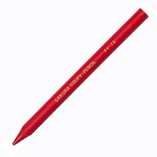 サクラクレパス JFYバラ#19クーピーペンシル単色 赤【色鉛筆 軸全体が芯 クレヨン 学…...:compass-shop:10000774