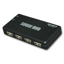 システムトークス SUGOI HUB 4Xシリーズ ブラック USB2-HUB4X-BK 取り寄せ商品
