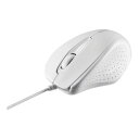 バッファロー BSMRU21WHZ 有線IR LEDマウス 3ボタン 簡易パッケージ ホワイト 目安在庫=△