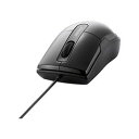 バッファロー BSMBU26SMBK 有線BlueLEDマウス 静音/3ボタン/Mサイズ ブラック 目安在庫=△
