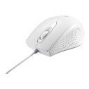 バッファロー BSMRU050WH 有線 3ボタン IR光学式マウス ホワイト 目安在庫=△