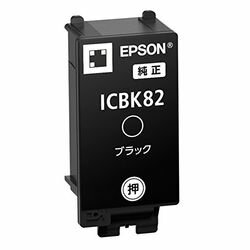 純正品 EPSON （エプソン） ICBK82 モバイルプリンター用 インクカートリッジ(…...:compmoto-r:10200246