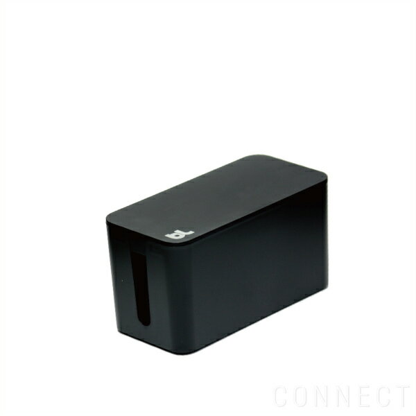 bluelounge (ブルーラウンジ)CableBox mini(ケーブルボックス ミニ) ブラックコード 収納 コード ケース テーブルタップ ケーブル 収納