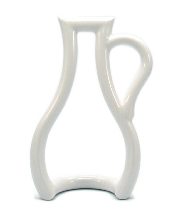 【写真付きレビュー】ceramic japan(セラミックジャパン)/STILL GREEN Water (L)日本製 瀬戸物 花瓶 一輪挿し