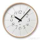 掛け時計 おしゃれ / Lemnos（レムノス） / RIKI CLOCK（リキクロック） 細字　L（φ365mm） シンプル