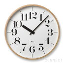 掛け時計 おしゃれ / Lemnos（レムノス） / RIKI CLOCK（リキクロック）太字　L（φ354mm）壁掛け時計/壁掛時計/とけい/クロック シンプル