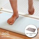 soil(ソイル) 珪藻土 バスマット吸水性抜群 速乾 珪藻土でできたバスマット(レビューを書くと送料無料) 吸水性抜群 速乾 珪藻土でできたバスマット soil(ソイル) 珪藻土 バスマット(レビューで送料無料)